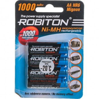 Аккумулятор ROBITON 1000MHAA-4 Аккумулятор ROBITON 1000MHAA-4