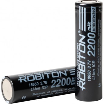 Аккумулятор ROBITON 2.2/Li18650/np Аккумулятор ROBITON 2.2/Li18650/np