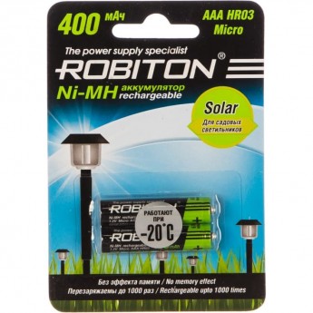 Аккумулятор ROBITON 400MHAAA-2 Аккумулятор ROBITON 400MHAAA-2