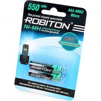 Аккумулятор ROBITON 550MHAAA-2 Аккумулятор ROBITON 550MHAAA-2