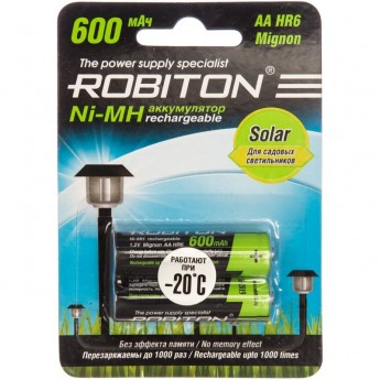 Аккумулятор ROBITON 600MHAA-2 Аккумулятор ROBITON 600MHAA-2