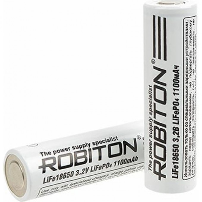 Аккумулятор ROBITON LiFe18650 13119