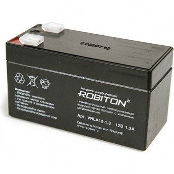 Аккумулятор ROBITON VRLA12-1.3 Аккумулятор ROBITON VRLA12-1.3