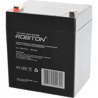 Аккумулятор ROBITON VRLA12-4.5 Аккумулятор ROBITON VRLA12-4.5