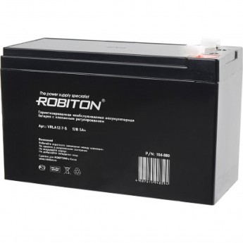Аккумулятор ROBITON VRLA12-7-S Аккумулятор ROBITON VRLA12-7-S
