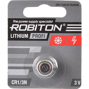 Элемент питания ROBITON CR1/3N-BL1 Элемент питания ROBITON CR1/3N-BL1