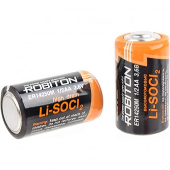 Элемент питания ROBITON ER14250M-SR2 Элемент питания ROBITON ER14250M-SR2