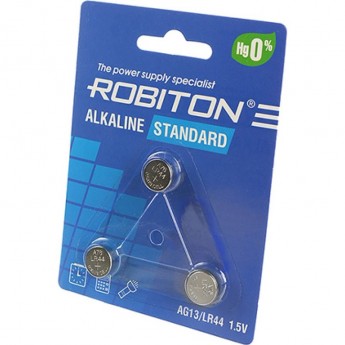 Элемент питания ROBITON R-AG13-0-BL3 Элемент питания ROBITON R-AG13-0-BL3