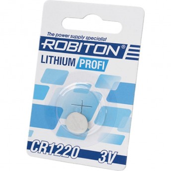 Элемент питания ROBITON R-CR1220-BL1 Элемент питания ROBITON R-CR1220-BL1