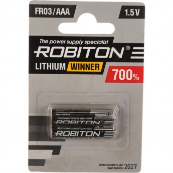 Элемент питания ROBITON R-FR03-BL2