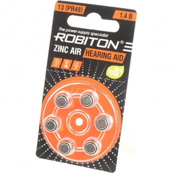 Элемент питания ROBITON R-ZA13-BL6 Элемент питания ROBITON R-ZA13-BL6