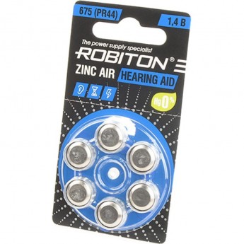 Элемент питания ROBITON R-ZA675-BL6