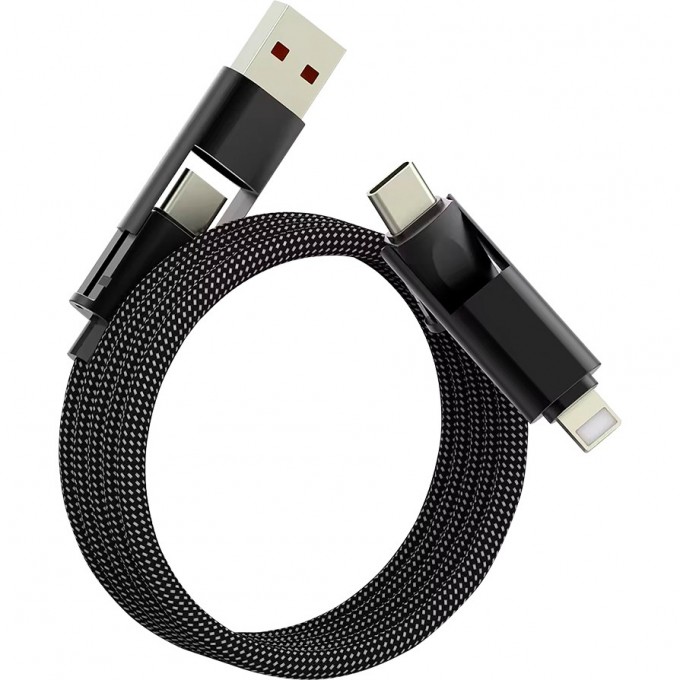 Кабель USB ROBITON P26M 4in1 USB A - TYPE-C/USB A - 8pin/TYPE-C - TYPE-C/TYPE-C - 8pin 19799