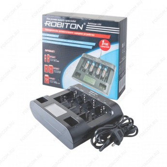 Зарядное устройство ROBITON MULTICHARGER LCD2 Зарядное устройство ROBITON MULTICHARGER LCD2