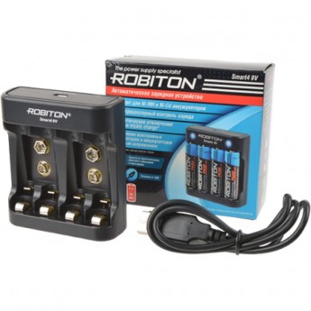 Зарядное устройство ROBITON SMART4 9V Зарядное устройство ROBITON SMART4 9V