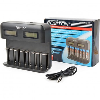 Зарядное устройство ROBITON VOLUMECHARGER LCD Зарядное устройство ROBITON VOLUMECHARGER LCD
